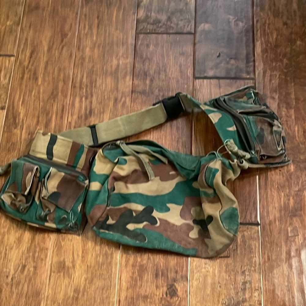 Ammunition waist bag belt bag